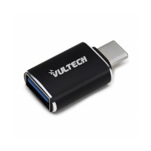 VULTECH ADP-02P - ADATTATORE IN ALLUMINIO USB 3.0 A TYPE C VULADP-02P