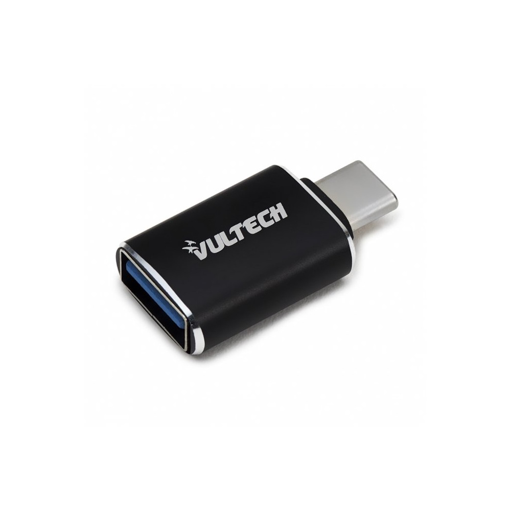 VULTECH ADP-02P - ADATTATORE IN ALLUMINIO USB 3.0 A TYPE C VULADP-02P