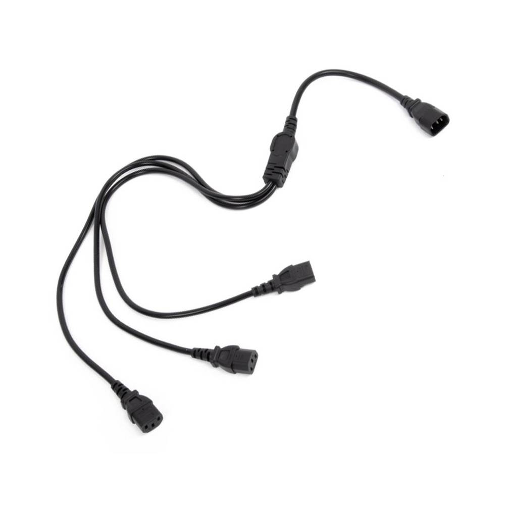 VULTECH MU-UPS04 - CAVO DI ALIMENTAZIONE SPLITTER DA IEC C14 A 3 X IEC C13 VULMU-UPS04