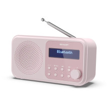 SHARP DR-P420(PK) - RADIO DIGITALE PORTATILE - DAB/DAB+ - LCD MONOCROMATICO - BLUETOOTH 5.0 - PINK SHADRP420P