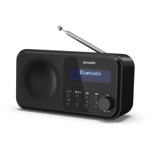SHARP DR-P420(BK) - RADIO DIGITALE PORTATILE - DAB/DAB+ - LCD MONOCROMATICO - BLUETOOTH 5.0 - BLACK SHADRP420BK