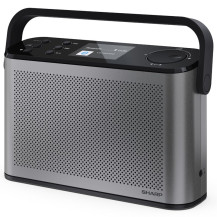 SHARP OSAKA DR-P540(GY) - RADIO DIGITALE PORTATILE - DAB/DAB+ - 2.4"" SLIDE SHOW DISPLAY - BLUETOOTH 5.3 - STORM GREY SHADRP540G