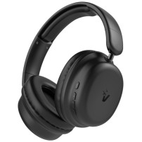 VULTECH HBT-30BK - CUFFIE OVER EAR (NERO) BLUETOOTH 5.4 - MICROFONO E CONTROLLO TRACCIA - CONNETTORE TYPE C- ANC  - BATTERIA 300