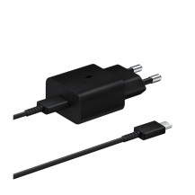 ALIMENTATORE SAMSUNG FAST EP-T1510XBEGEU 15W TYPE-C BLACK CON CAVO SAMEPT1510XBEGEU