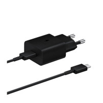 ALIMENTATORE SAMSUNG FAST EP-T1510XBEGEU 15W TYPE-C BLACK CON CAVO SAMEPT1510XBEGEU