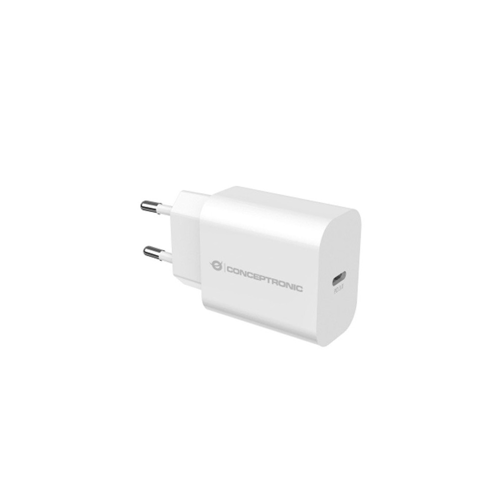 CONCEPTRONIC ALTHEA07W - CHARGER 1-PORT 20W USB-C PD CONALTHEA07W