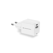 CONCEPTRONIC ALTHEA15W - CHARGER 2-PORT 20W GAN USB-C X 1, USB-A X 1, QC 3.0, PPS, WHITE CONALTHEA15W