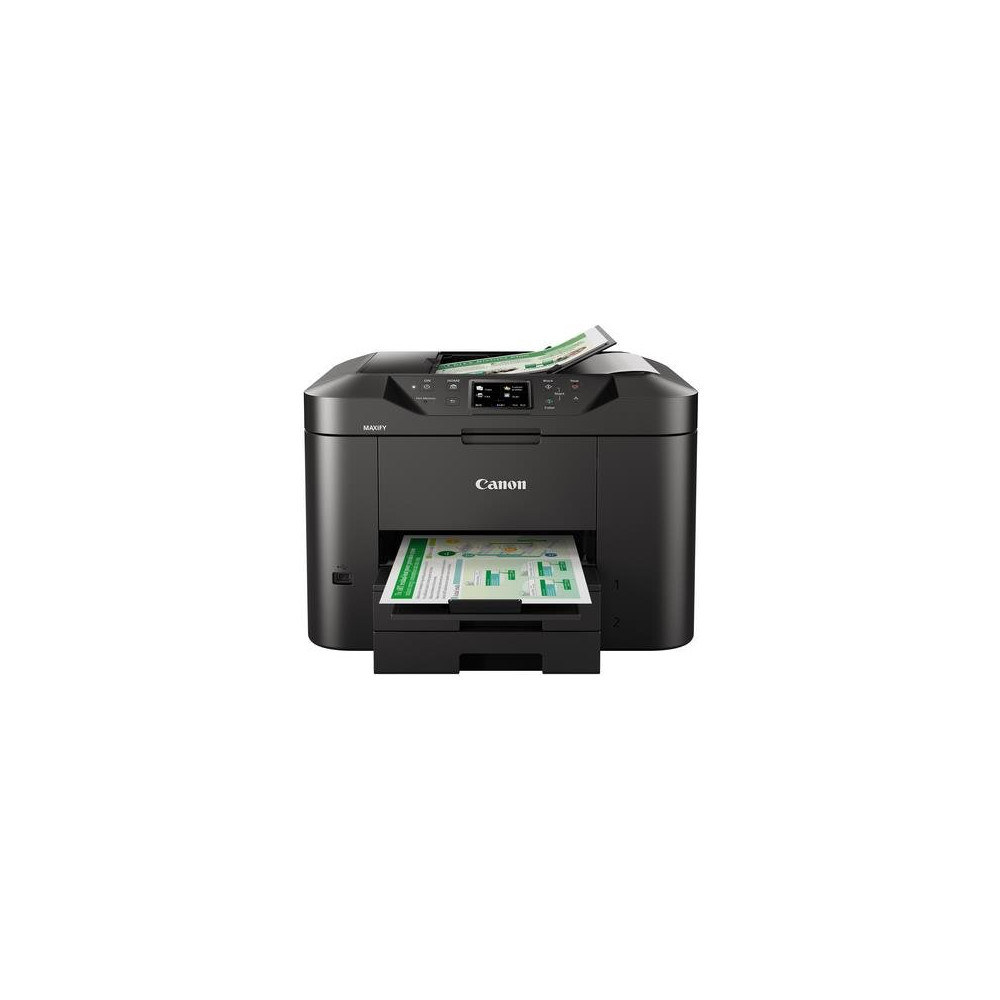 CANON MB2750 (0958C009) - STAMPANTE MULTIFUNZIONE INKJET A4 - LAN - WI-FI - FRONTE/RETRO AUTO - DOPPIO CASSETTO CANMB2750