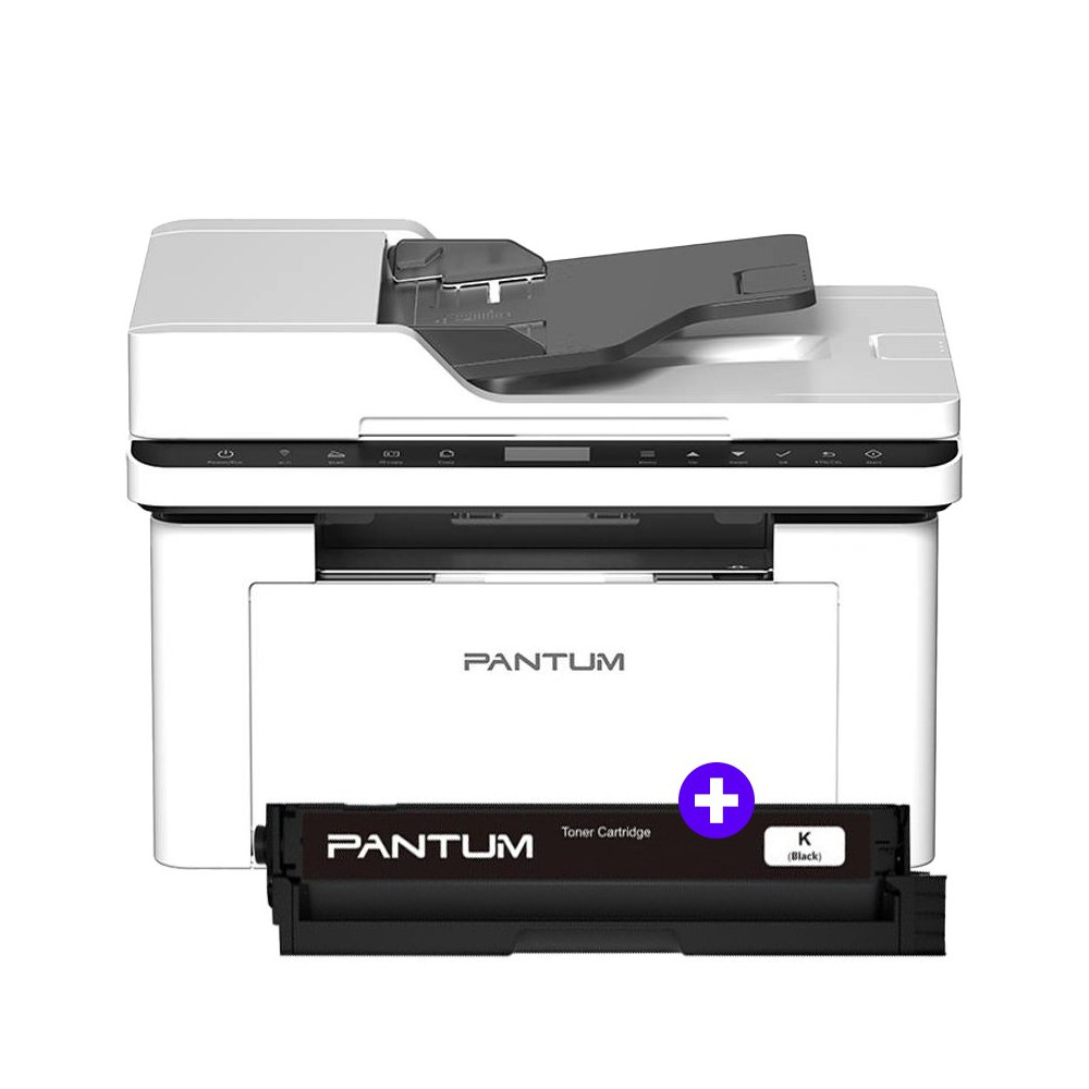 (BUNDLE) PANTUM BM2300AW - STAMPANTE MULTIFUNZIONE LASER MONOCROMATICA A4 - WI-FI - ADF 22PPM + TONER ORIGINALE PL-A2310H PANBM2