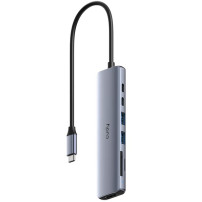CUDY UH407 - HUB USB 7-IN-1 WITH 4K HDMI CUDUH407