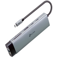 TP-LINK UH9120C - HUB USB-C 9 IN 1 - 1PT HDMI 4K - 2PT USB-C - 1PT RJ45 - 1PT SD - 1PT MICROSD - 3PT USB-A 3.0 TPLUH9120C