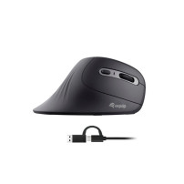EQUIP 245119 - MOUSE ERGONOMICO WIRED USB - 6 PULSANTI - DPI SWITCH (1200/2400/4800/7200) EQU245119