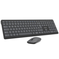 VULTECH KM-851W - KIT TASTIERA E MOUSE SLIM WIRELESS - LOW PROFILE - TASTI FUNZIONALI VULKM-851W