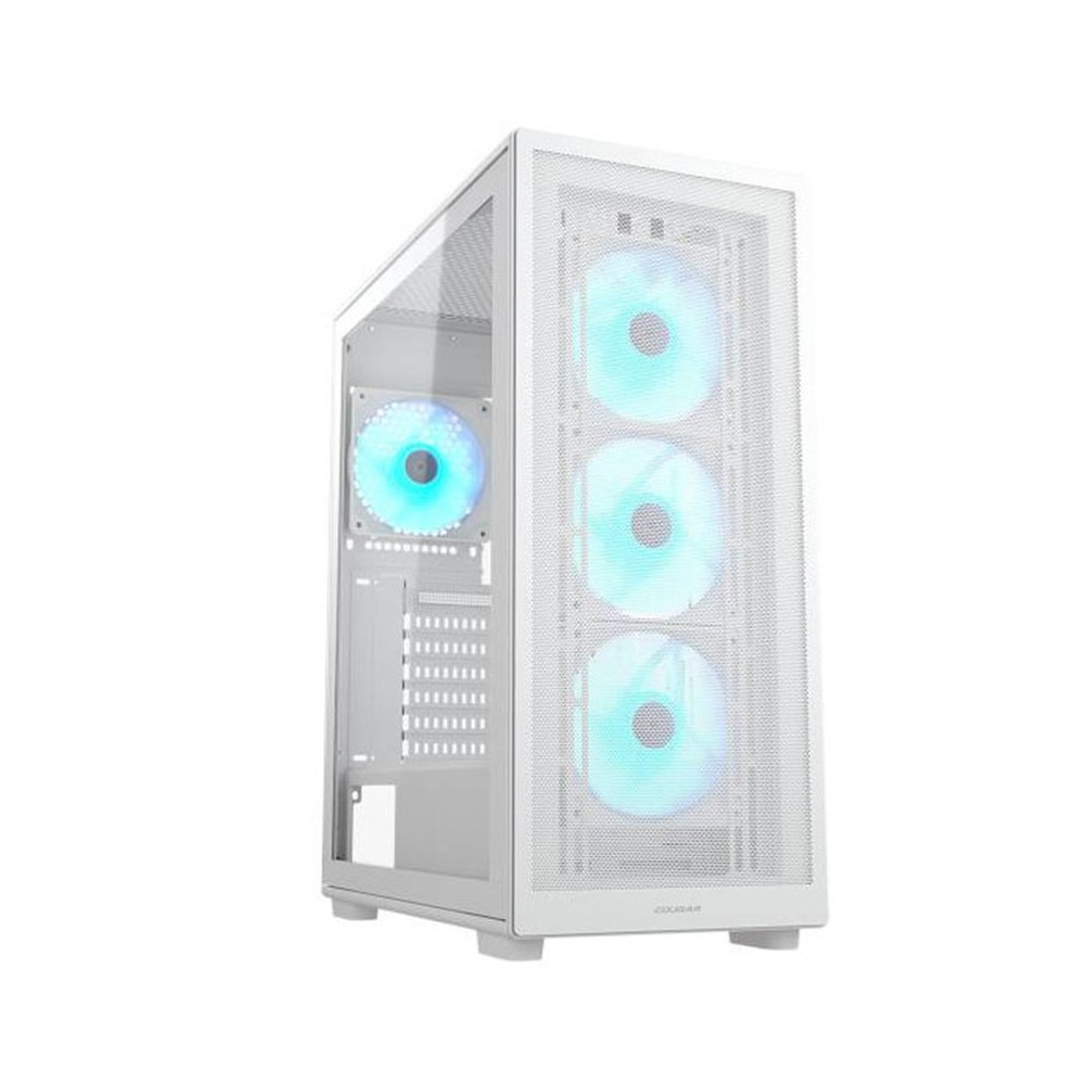 COUGAR MX220 RGB (WHITE) - PC CASE MID TOWER - VENTOLA RGB 3*120+120mm COCGR2AC8WRGB
