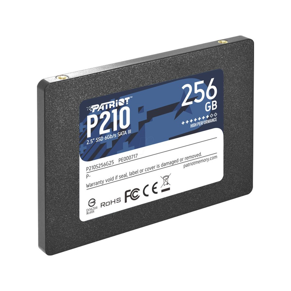 PATRIOT P210 256GB - SSD INTERNO 2.5"" (P210S256G25) PATP210S256G25