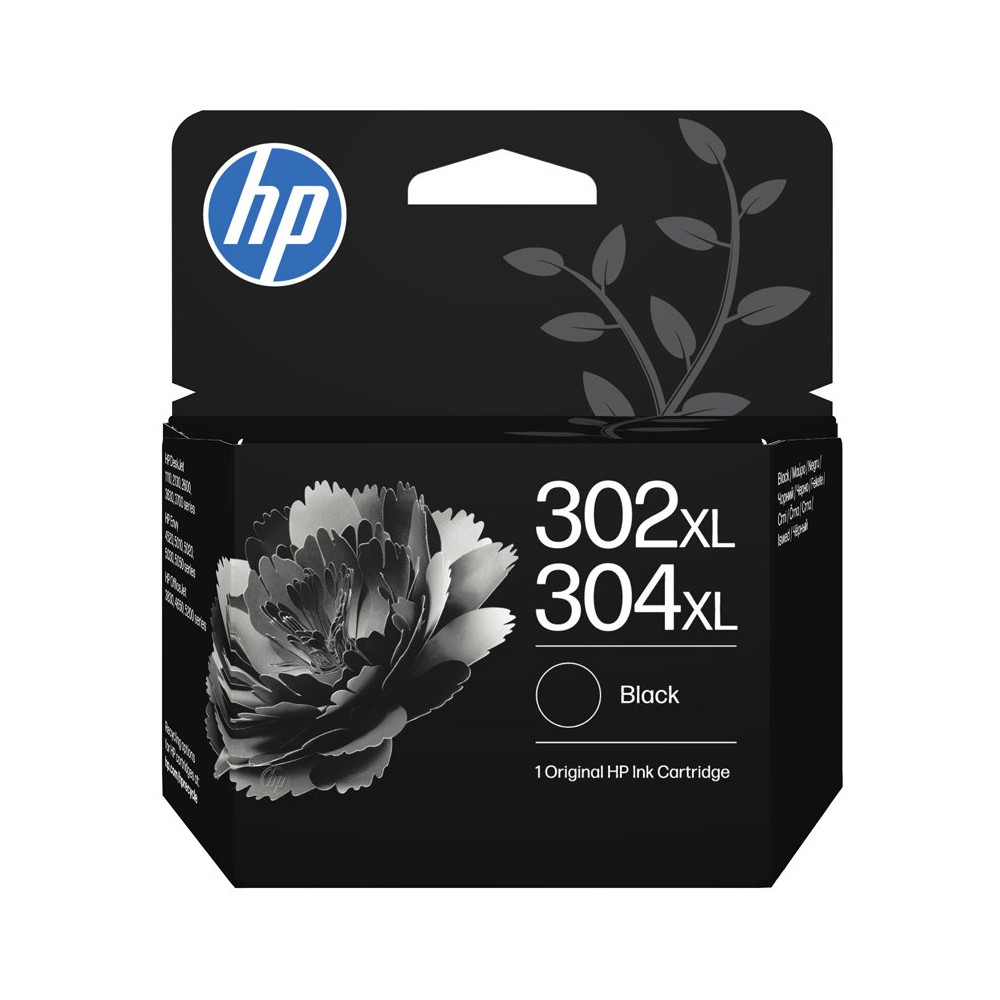 HP 302XL / 304XL NERO (B7RT9AE) - CARTUCCIA ORIGINALE HPB7RT9AE