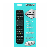 BRAVO ORIGINAL 4 (90202050) - TELECOMANDO COMPATIBILE FEDELMENTE RIPRODOTTO PER TV PHILIPS BRAORIGINAL4