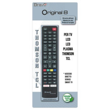 BRAVO ORIGINAL 8 (90202054) - TELECOMANDO COMPATIBILE FEDELMENTE RIPRODOTTO PER TV THOMSON BRAORIGINAL8
