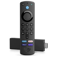 AMAZON FIRE TV STICK 4K 8GB - WIFI 6 CON TELECOMANDO VOCALE AMAZFIT AMAALEXAFIRESTICK4K