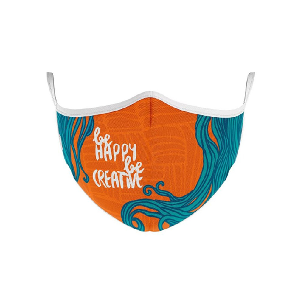 MASCHERINA ULTRA STYLE IN TNT DOPPIO STRATO - HAPPY CREATIVE MFEEL HAPPYCREATIVE