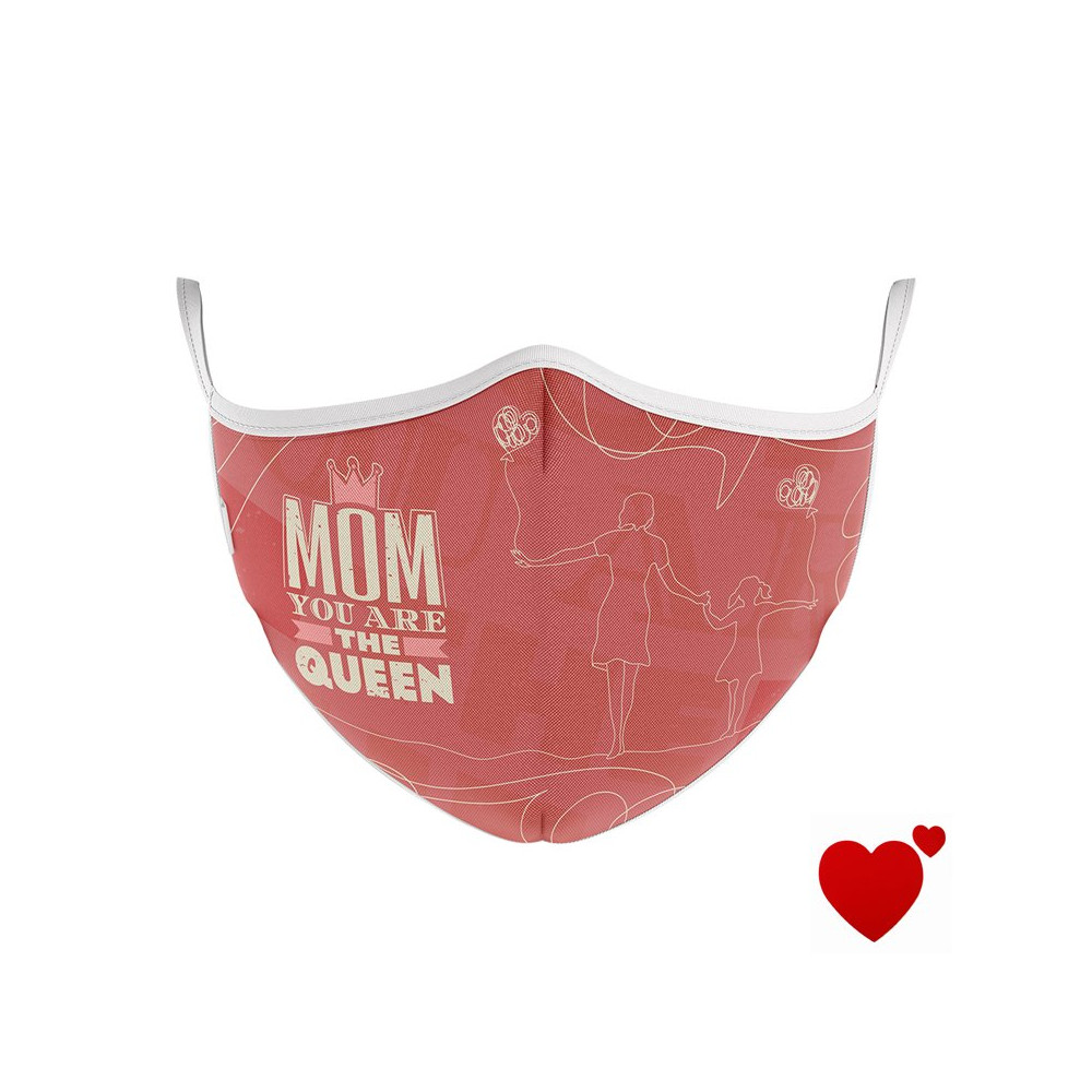 MASCHERINA ULTRA STYLE IN TNT DOPPIO STRATO - QUEEN MOM MFEEL MOMQUEEN