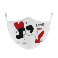 MASCHERINA ULTRA STYLE IN TNT DOPPIO STRATO - ILOVEYOU-S MFEEL
