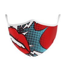 MASCHERINA ULTRA STYLE IN TNT DOPPIO STRATO - KISS-S MFEEL