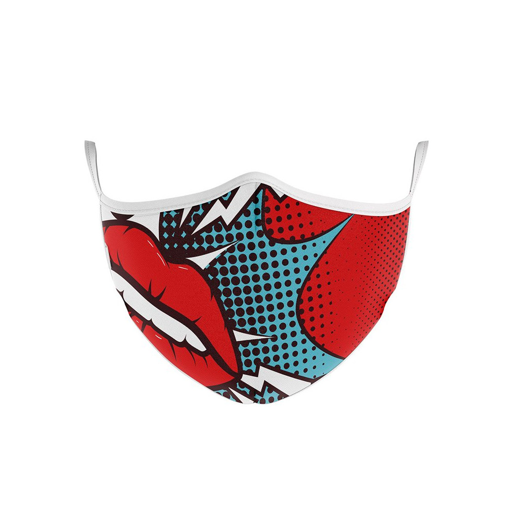 MASCHERINA ULTRA STYLE IN TNT DOPPIO STRATO - KISS-L MFEEL