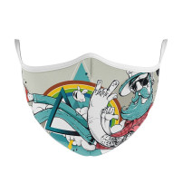 MASCHERINA ULTRA STYLE IN TNT DOPPIO STRATO - HIPPIE-L MFEEL