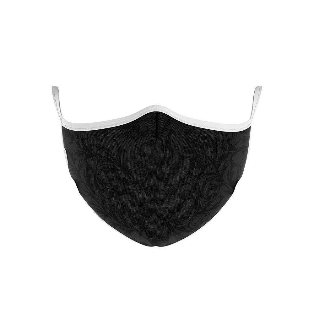 MASCHERINA ULTRA STYLE IN TNT DOPPIO STRATO - DARK ARABESQUE-M MFEEL DARKARABESQUE-M