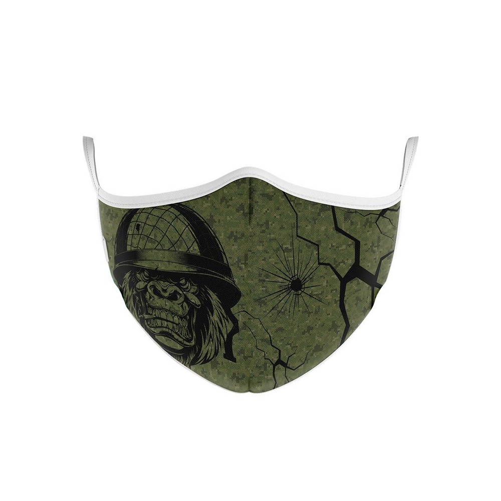 MASCHERINA ULTRA STYLE IN TNT DOPPIO STRATO - MONKEY SOLDIER-L MFEEL MONKEYSOLDIER-L