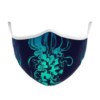 MASCHERINA ULTRA STYLE IN TNT DOPPIO STRATO - JELLY FISH-M MFEEL JELLYFISH-M