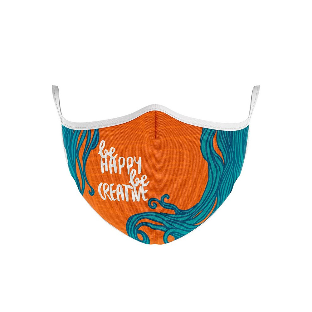 MASCHERINA ULTRA STYLE IN TNT DOPPIO STRATO - HAPPY CREATIVE-S MFEEL HAPPYCREATIVE-S