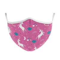 MASCHERINA ULTRA STYLE IN TNT DOPPIO STRATO - UNICORNS-L MFEEL