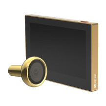 EZVIZ HP2 (OTTONE) - SPIONCINO SMART 2 MP - WIRELESS - DISPLAY A COLORI 4.3"" - VIDEO LIVE EZVCSHP2