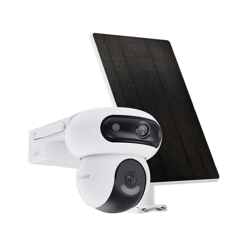 EZVIZ HB90/SP - TELECAMERA MOTORIZZATA DA ESTERNO A BATTERIA + SOLAR PANEL- DOPPIO OBIETTIVO 2K+ - COLOR NIGHT VISION - HUMAN DE