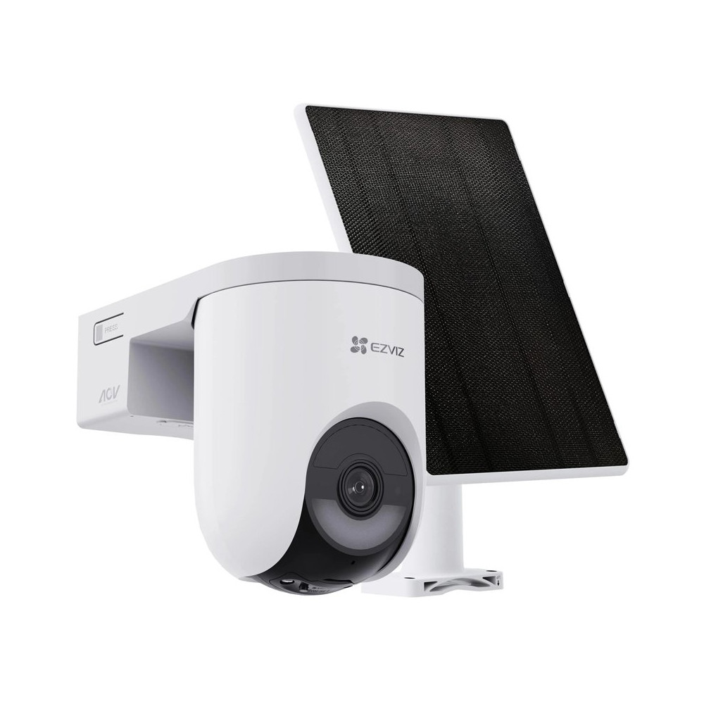 EZVIZ HB8 LITE 4G + SOLAR PANEL - TELECAMERA MOTORIZZATA DA ESTERNO A BATTERIA - 2K+ - COLOR NIGHT VISION - HUMAN DETECTION - AU