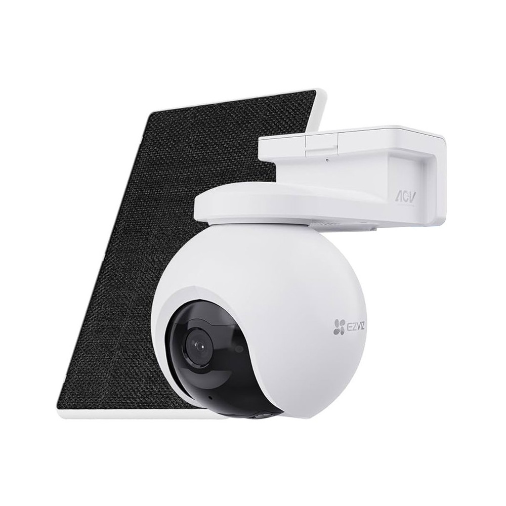EZVIZ EB8 PRO4G KIT - TELECAMERA DA ESTERNO MOTORIZZATA A BATTERIA + SOLAR PANEL - MODULO 4G + WIFI - 4K - GPS INTEGRATO - COLOR