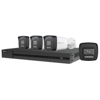 EZVIZ KIT X5K (CS-BN4884) - SMART HOME SECURITY KIT 1 NVR X5K 8CH + 4 TELECAMERE POE H3K EZVCSBN4884