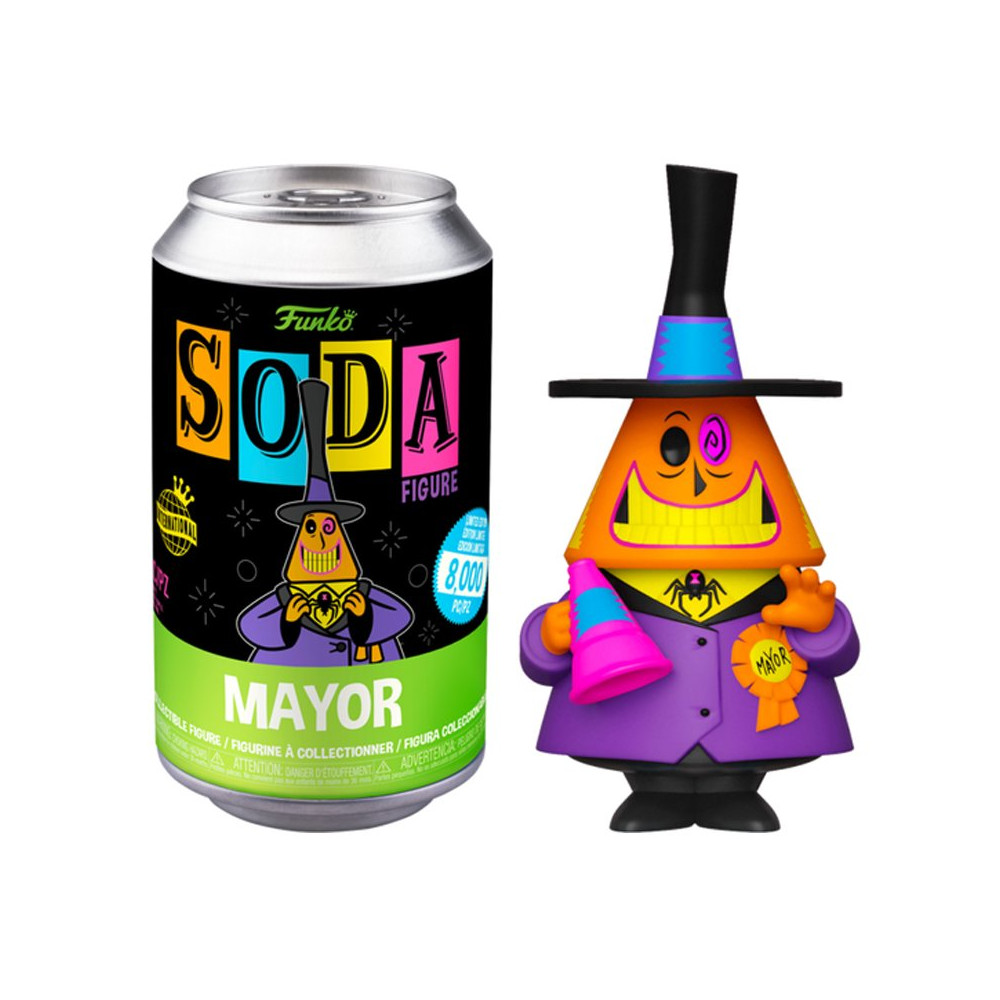 FUNKO POP VINYL SODA MAYOR (BLACKLIGHT) (63975) FUN63975