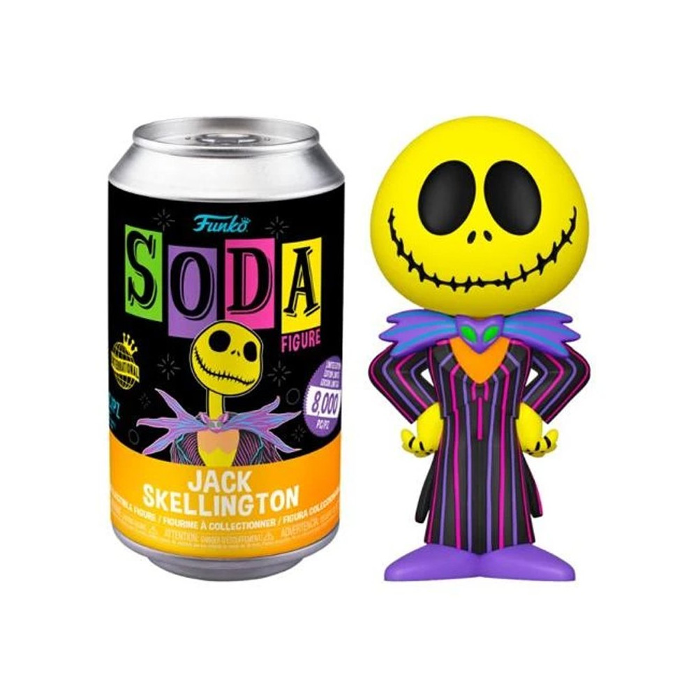 FUNKO POP VINYL SODA JACK SKELLINGTON (BLACKLIGHT) (64119) FUN64119