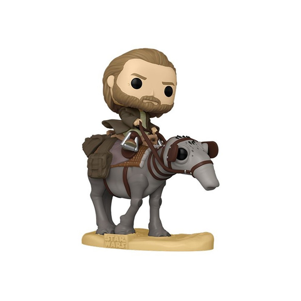 FUNKO POP BEN KENOBI ON EOPIE (64554) - STAR WARS - DELUXE - NUM. 549 FUN64554