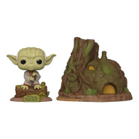 FUNKO POP DAGOBAH YODA WITH HUT (46765) - STAR WARS - TOWN - NUM.11 FUN46765