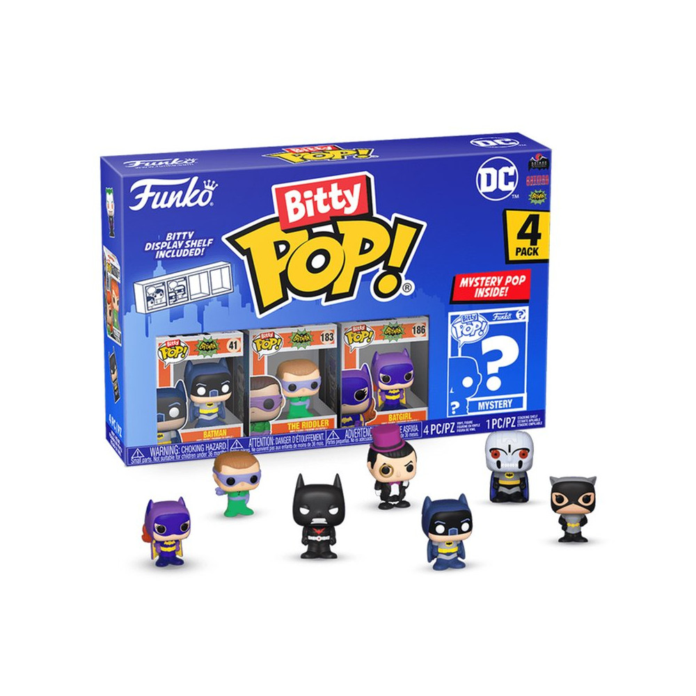 FUNKO POP BITTY POP 4-PACK SERIE 4 (71314) - DC COMICS FUN71314