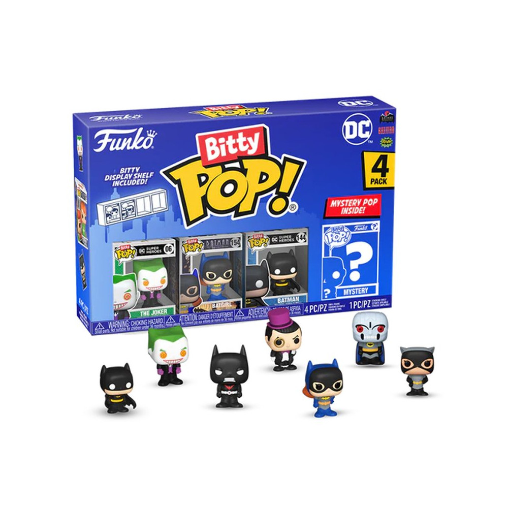 FUNKO POP BITTY POP 4-PACK SERIE 2 (71312) - DC COMICS FUN71312