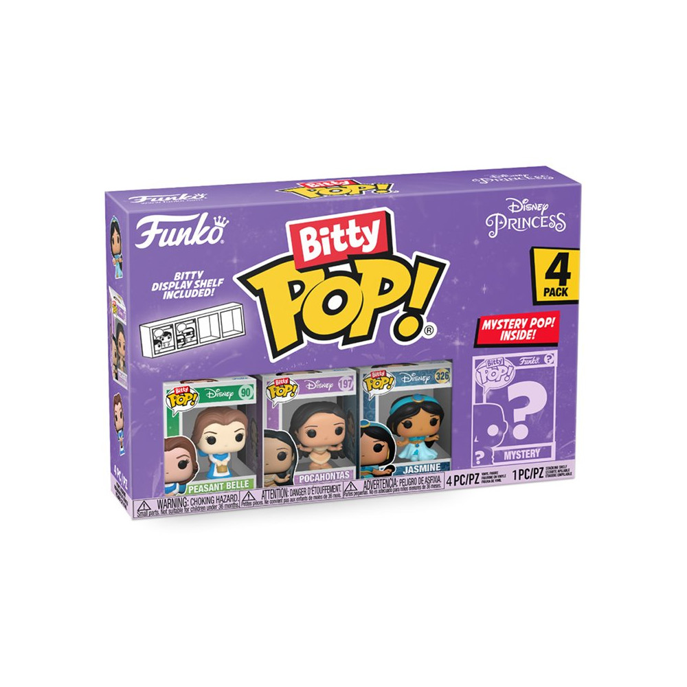FUNKO POP BITTY POP BELLE 4-PK (73028) - DISNEY FUN73028