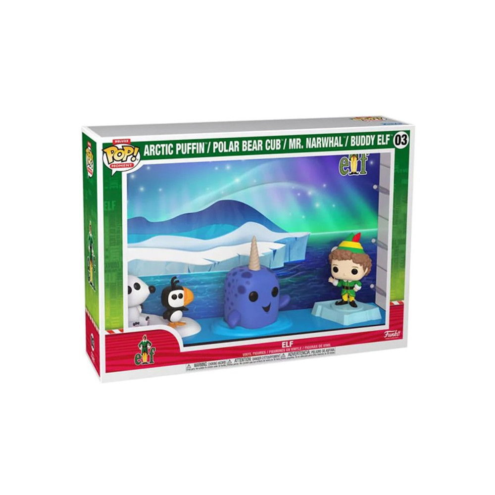 FUNKO POP NARWHAL SCENE (68419) - ELF - DELUXE - MOMENT - NUM.03 FUN68419