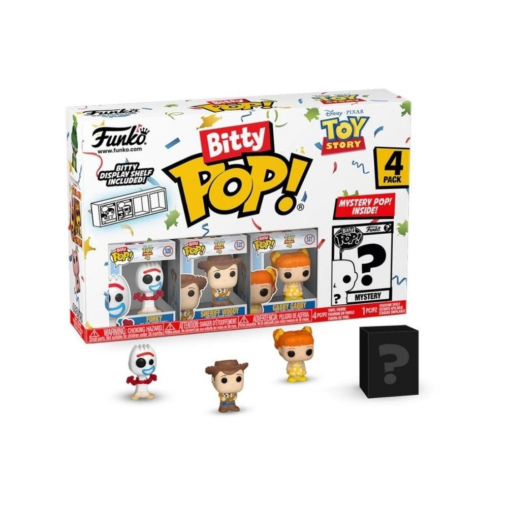 FUNKO POP (73040) - BITTY POP - TOY STORY- FORKY 4PK FUN73040
