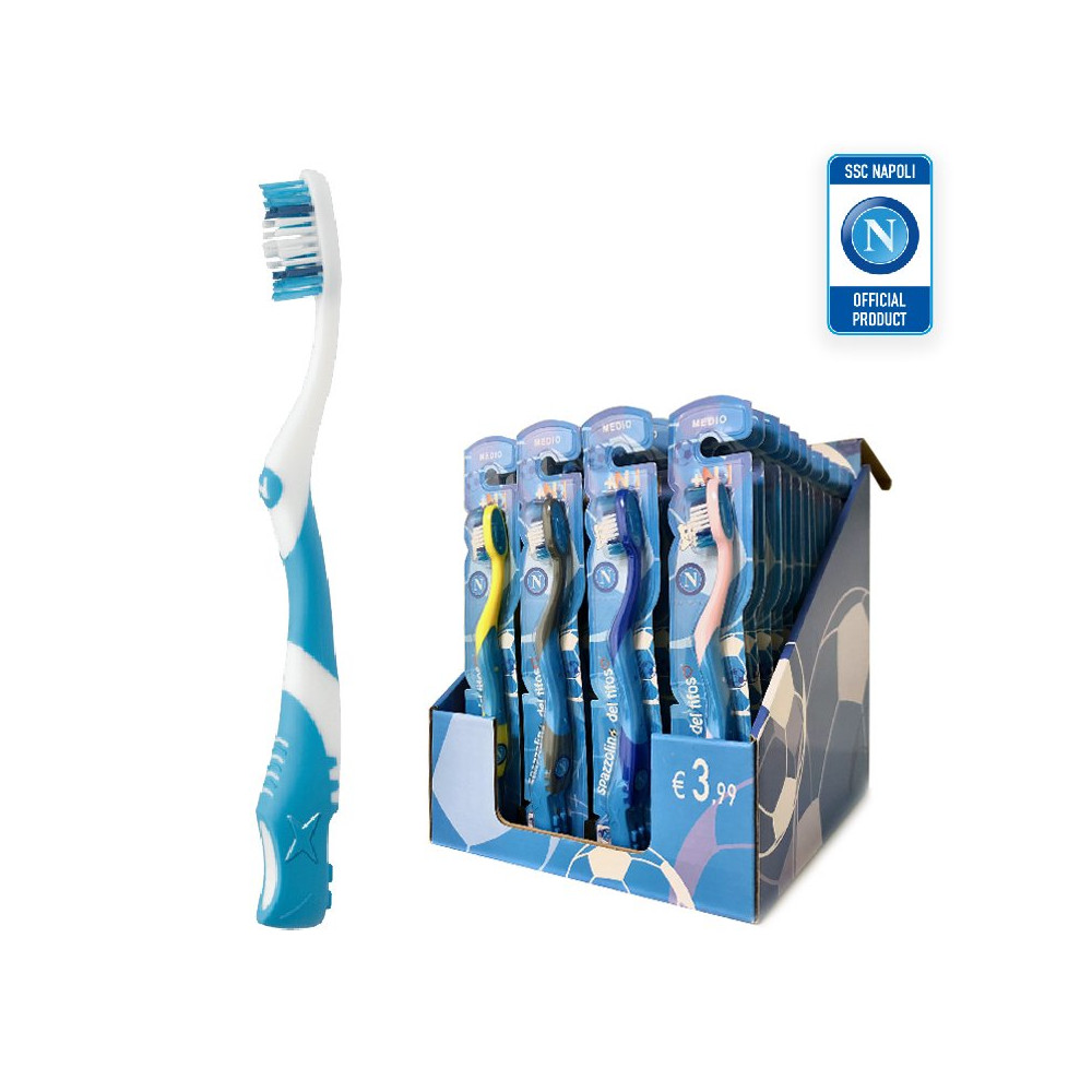NAPOLI KST-K1NA48 - SET 48 SPAZZOLINI DA DENTI PER ADULTO (FANTASIE UNICA) NEMESI KSTK1NA48AUC