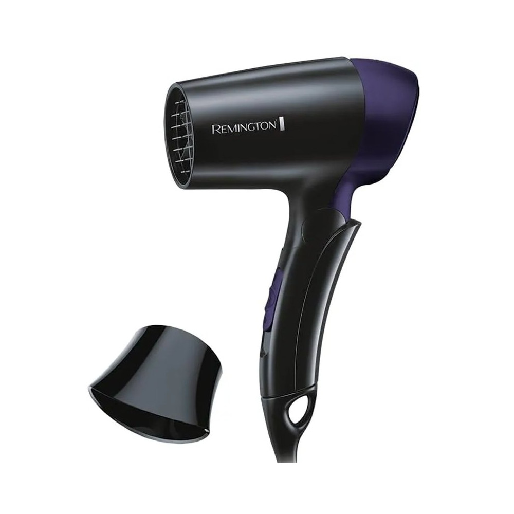 REMINGTON D2400 - ASCIUGACAPELLI - MOTORE DC - 1400W - PIEGHEVOLE/VIAGGIO - 2VEL/2 TEMP.- CONCENTRATORE REMD2400